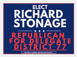 Richard Stonage, Republican for Delegate District 77
