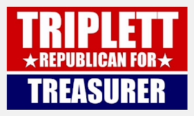 Triplett, Republican for Treasurer