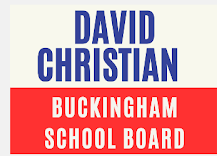 David Christian, Buckingham School Board